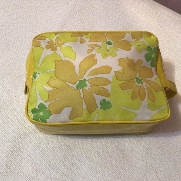 Vintage Bags Vintage Yellow Shoe Bag Poshmark